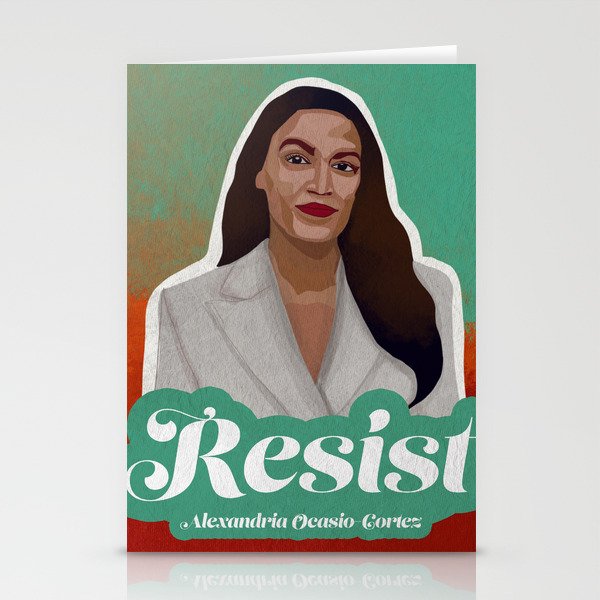 Resist Stationery Cards