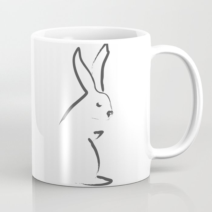 Zen Snow Bunny Coffee Mug
