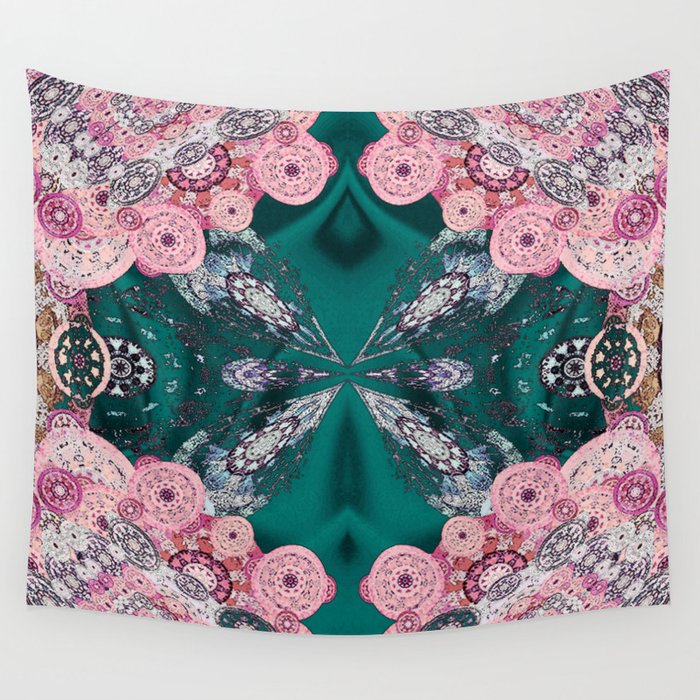 Emerald best sale green tapestry