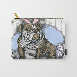 Sapphorica Creations- Philip the Bulldog Carry-All Pouch