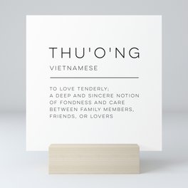 Thu'o'ng Definition Mini Art Print