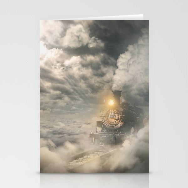 The Last Train to Heaven Stationery Cards