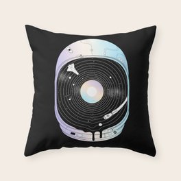 In the Presence of a Deafening Silence Throw Pillow