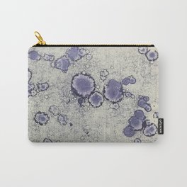 Blue Stained Carry-All Pouch