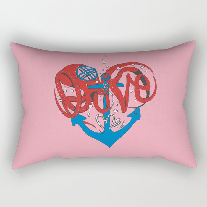 Deeply in Love Rectangular Pillow