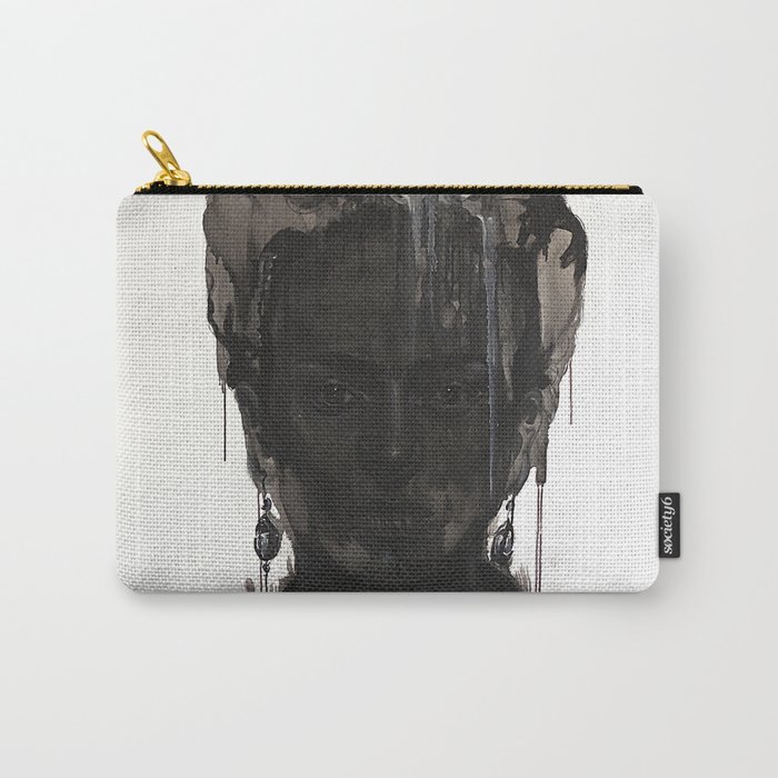 Portrait of Frida Kahlo Carry-All Pouch