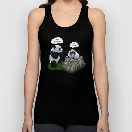 Panda Unisex Tank Top