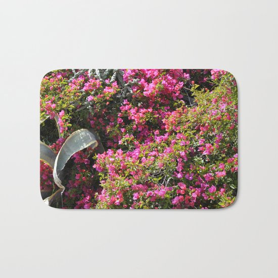 Spring Wild Flowers | Greece #society6 Bath Mat