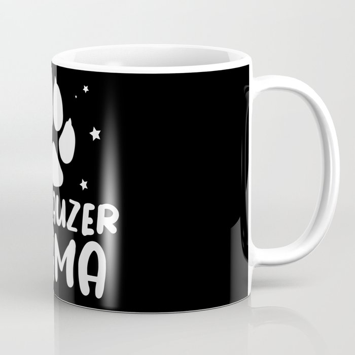 Schnauzer Mama Dog Lover Paw Coffee Mug