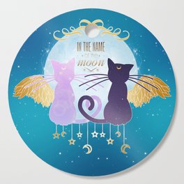 In the name of the moon Cutting Board