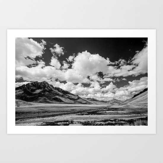 Silk Road Art Print