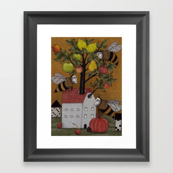 We need the BEE! Framed Art Print