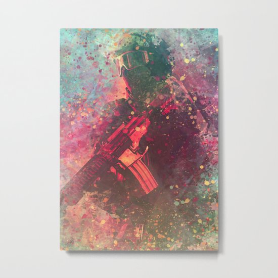 SWAT Metal Print