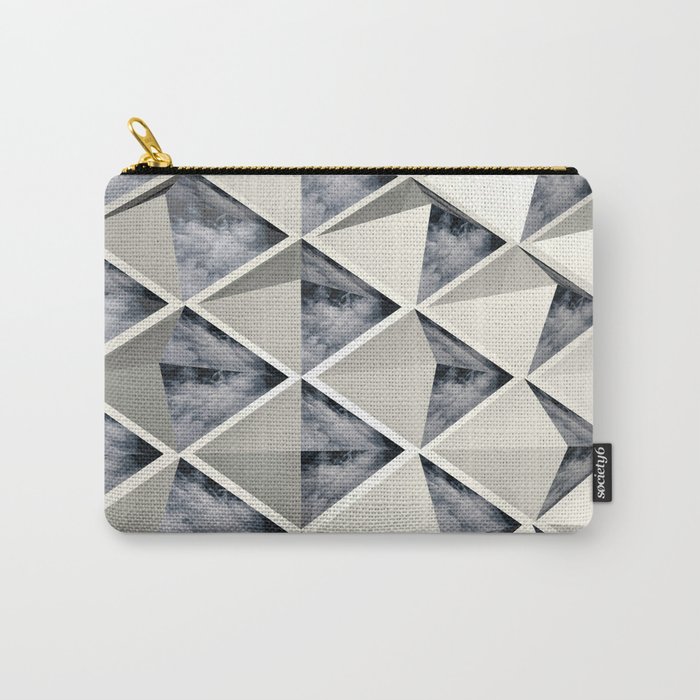 Smoky Diamond Carry-All Pouch