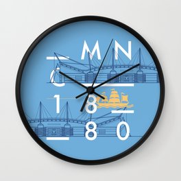 Etihad Stadium - Manchester City Wall Clock