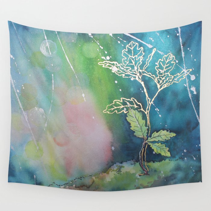Society6 Grow Wall Hanging Tapestry By Rosene Wine Small 51 X 60 From Society6 Shefinds