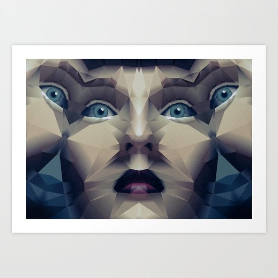 Facet_CD2 Art Print