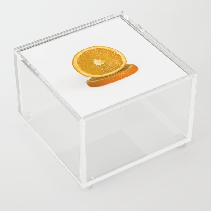 Orange Acrylic Box