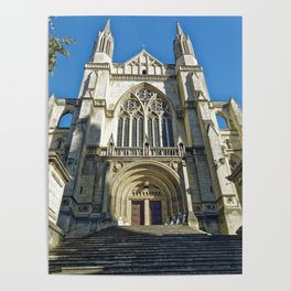 New Zealand Photography - St. Paul's Cathedral In Dunedin City Poster