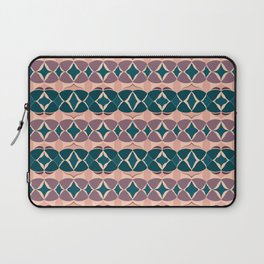 Modern abstract weave pattern – purple Laptop Sleeve