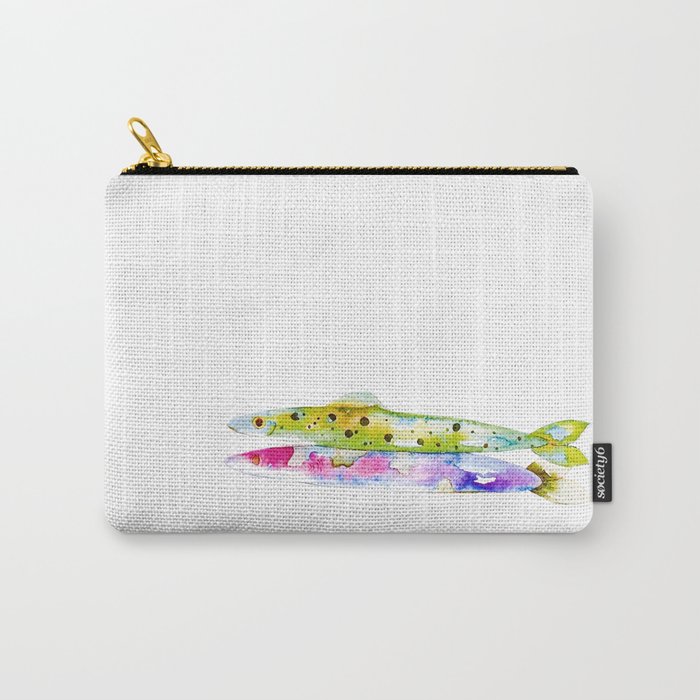Rainbow Fish  Carry-All Pouch