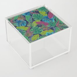 Joyful Jungle Lizard Pattern 1.0 Acrylic Box
