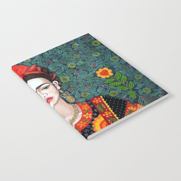 Frida - queen of hearts closer Notebook
