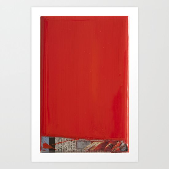 RED1 Art Print