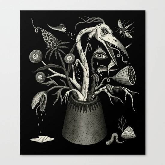 Fierce Bouquet Canvas Print