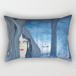Lady of the Forest Rectangular Pillow
