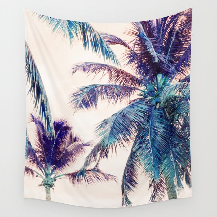 Summer Palm Trees Beach Dream #1 #tropical #wall #art #society6 Wall Tapestry