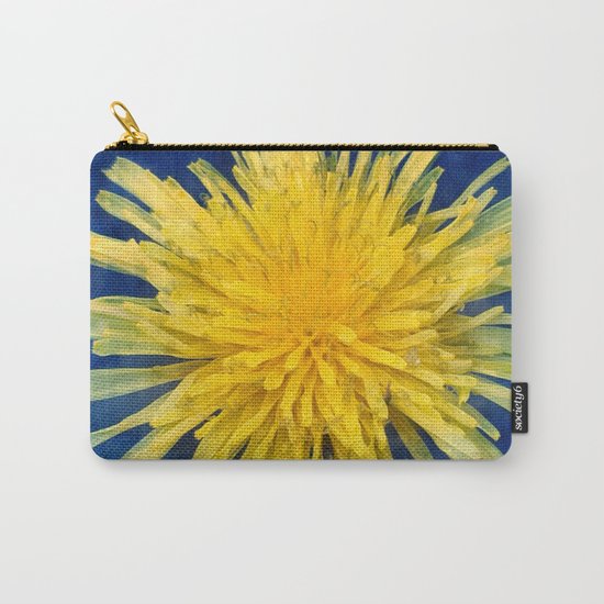 Dandelion Blues Carry-All Pouch