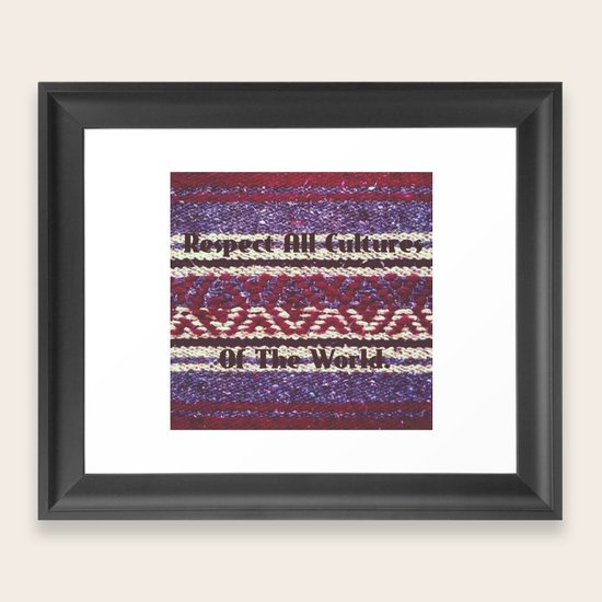 Respect Framed Art Print