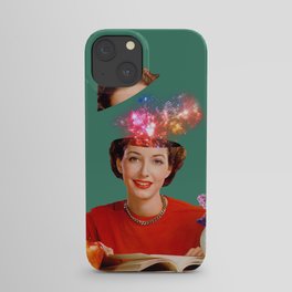 The Reader // Fireworks iPhone Case