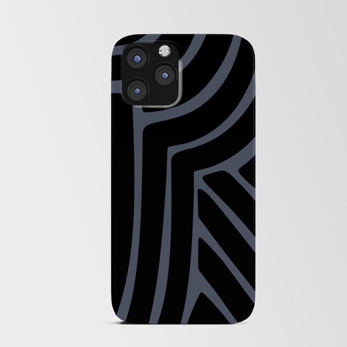 Abstract Stripes LIII iPhone Card Case