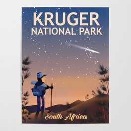 Kruger National Park, south Africa, Poster