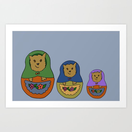 Piptroyshkas Art Print