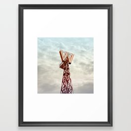 Woodwards in Clouds Framed Art Print