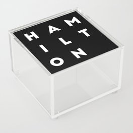 Hamilton | Square and letters | Canada Acrylic Box