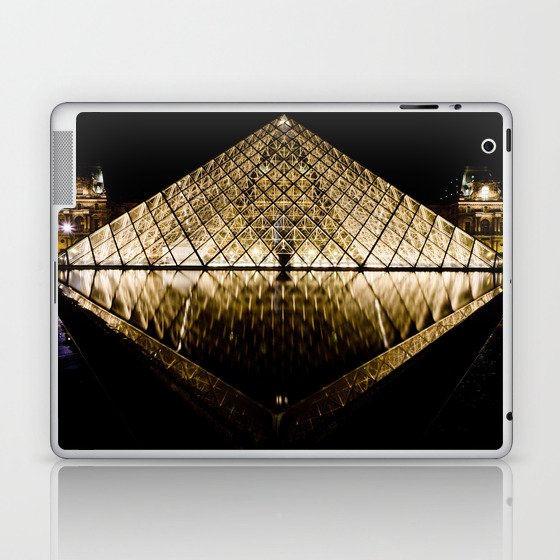 Musee Louvre Pyramid Laptop & iPad Skin