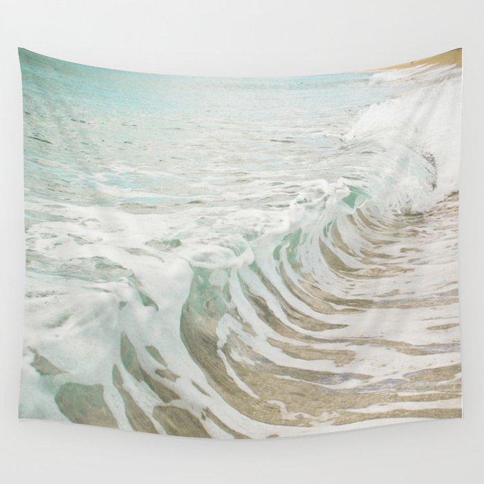 Sea Foam Wall Tapestry