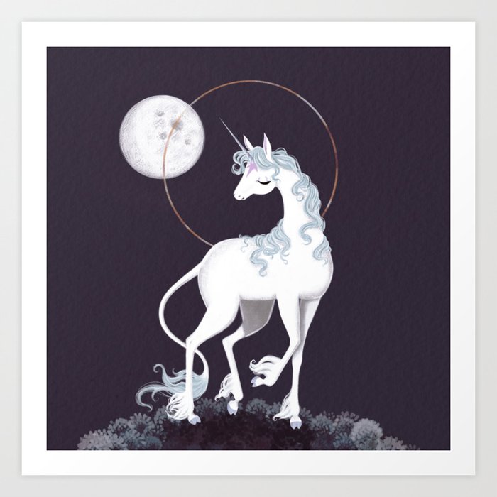 The Last Unicorn Art Print