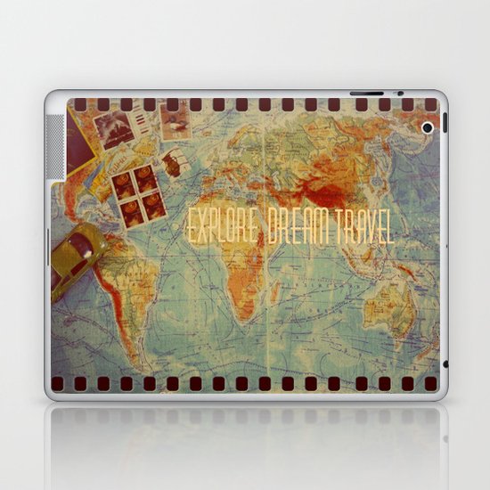 Explore Dream Travel Laptop & iPad Skin