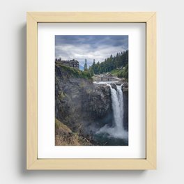 Snoqualmie Falls, Washington Recessed Framed Print