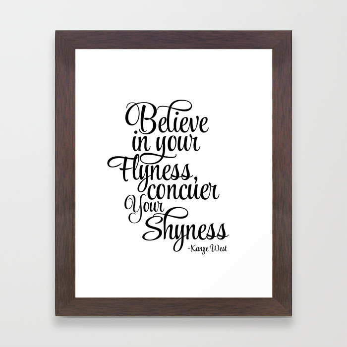 Motivational Quote Be Positive Fitness Quote Inspirational Print Office Decor Wall Art Decor P Framed Art Print By Micheltypography Society6