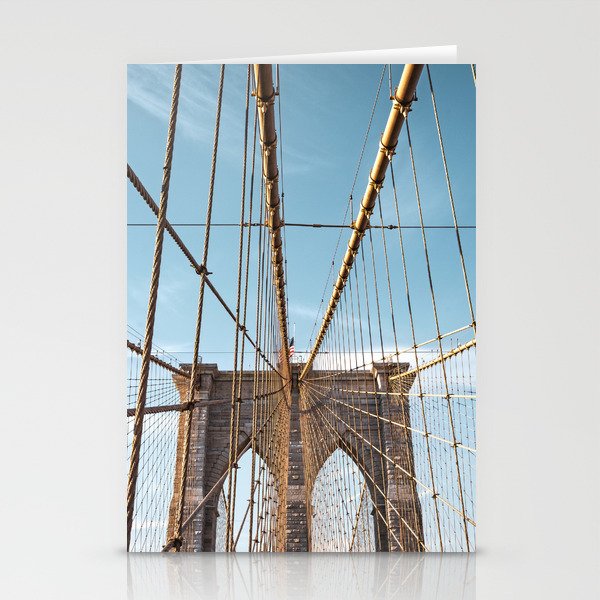 Brooklyn Bridge NYC New York City Travel Photography Stationery Cards