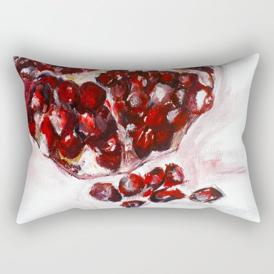 Pomegranate Rectangular Pillow