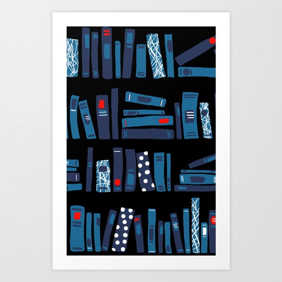 Keep Reading Art Print