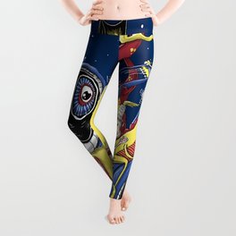 Get in the car, we're goin' for a ride!  Or March Midnight Monster Madness Rally Leggings
