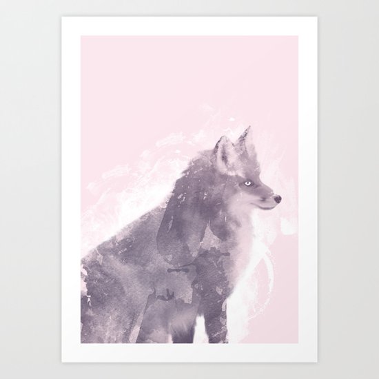 The Foxy Lady Art Print
